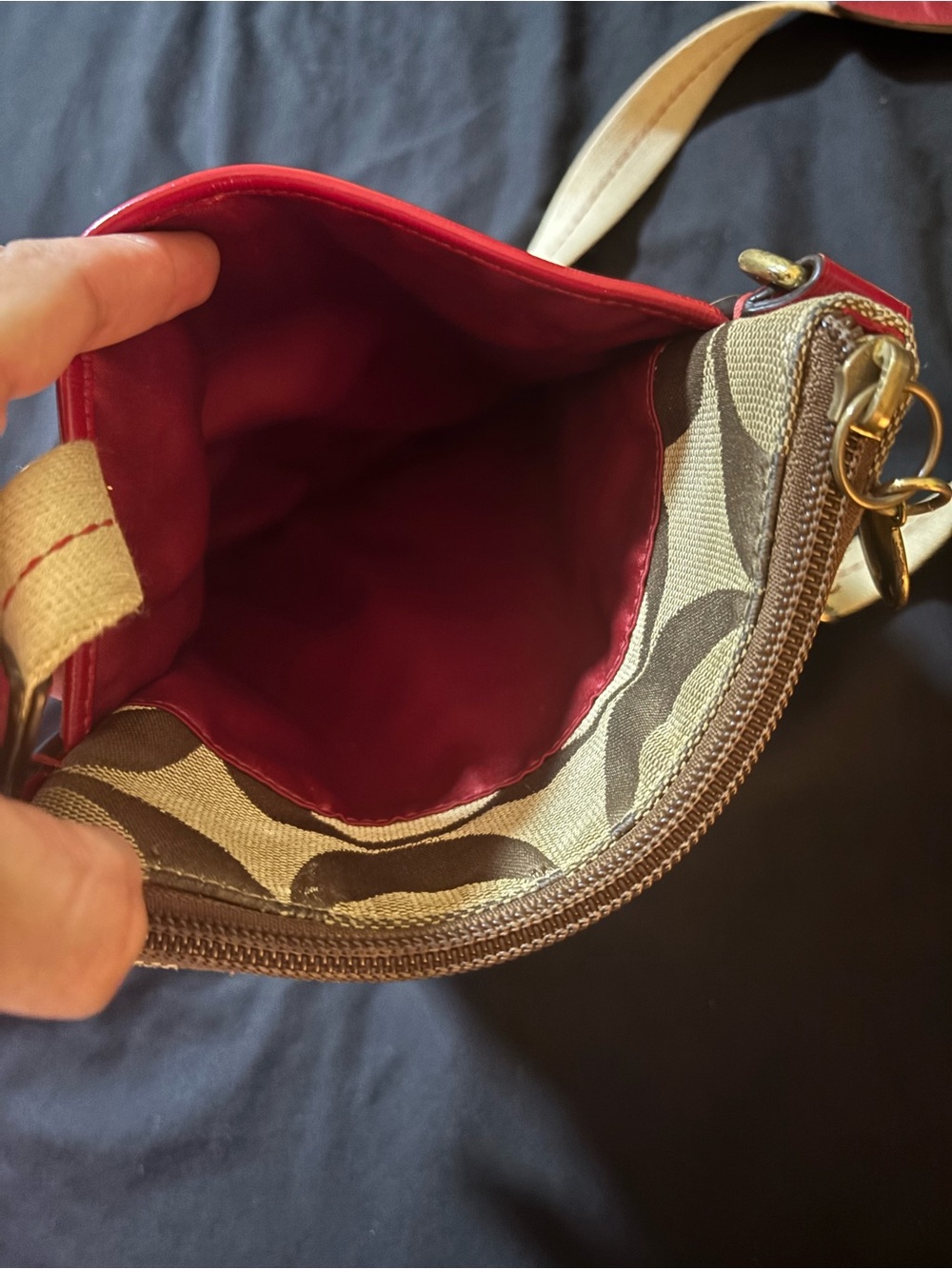 Coach Signature Crossbody & Flip-Flops - Picture 12 of 15